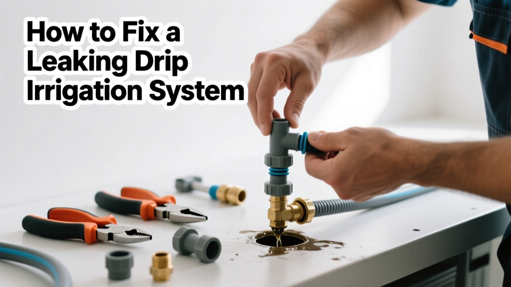 How to Fix a Leaking Drip Irrigation System