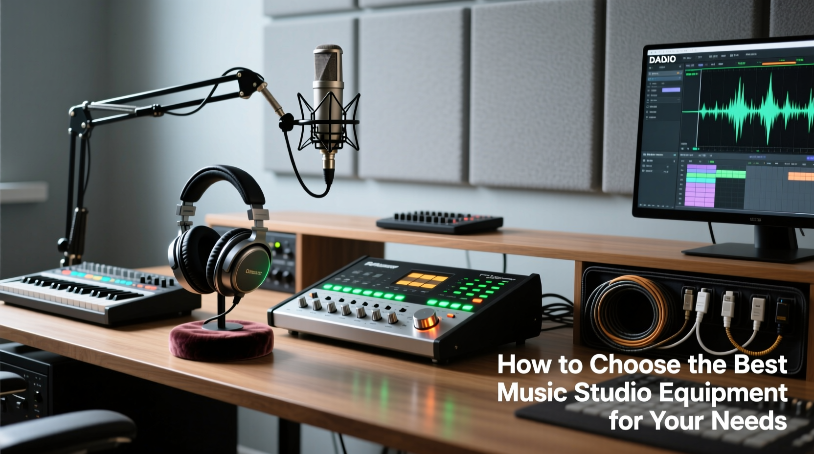 How to Choose the Best Music Studio Equipment for Your Needs
