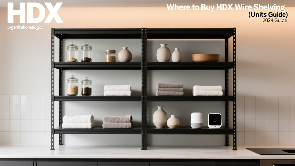 Where to Buy HDX Wire Shelving Units (2024 Guide)