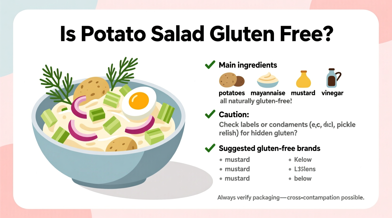 Is Potato Salad Gluten Free? Safety Guide & Tips