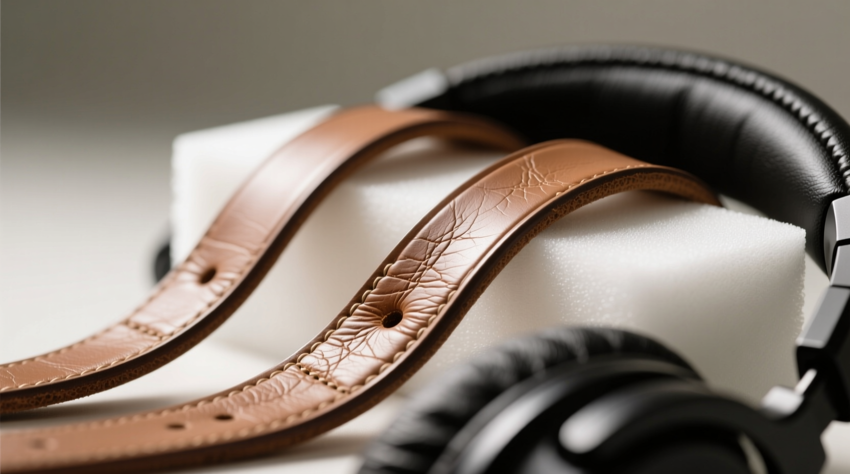 how to clean a leather gaming headset strap