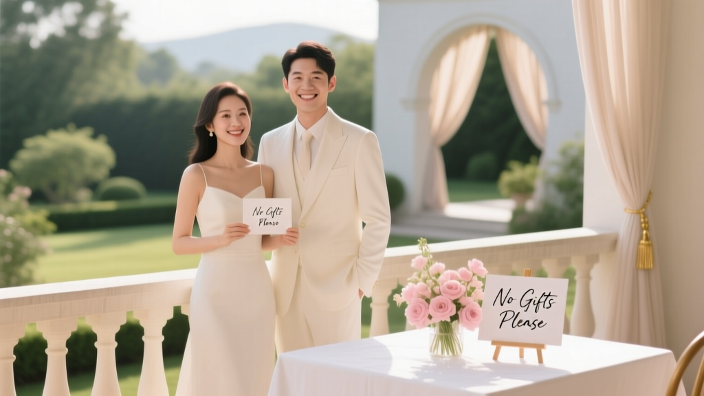 How to Say No Gifts to Wedding Guests (2026)