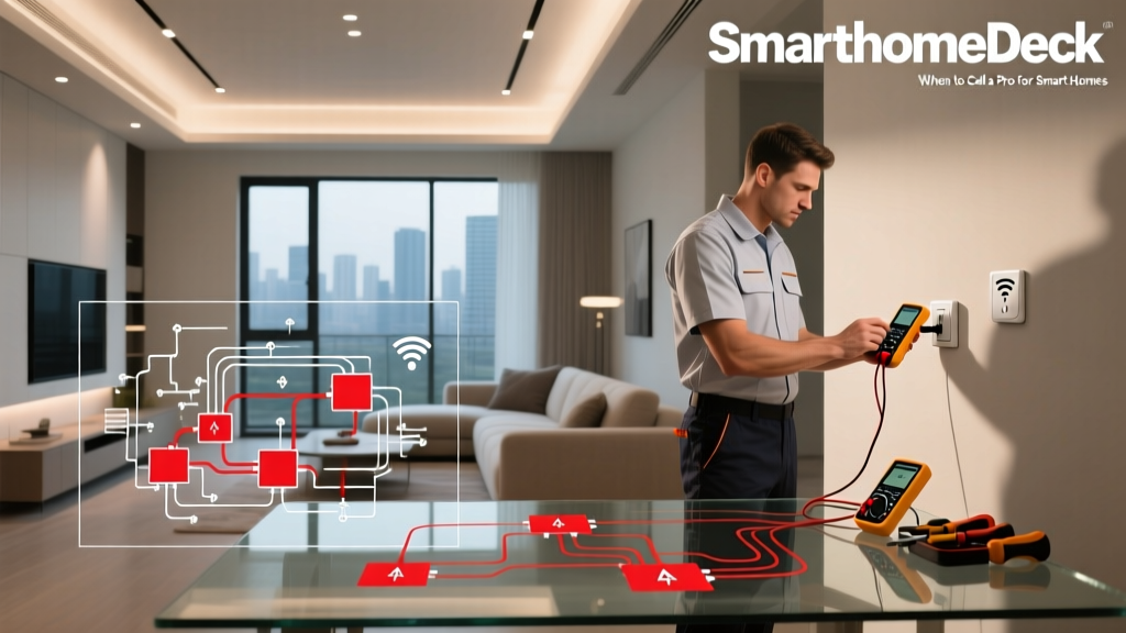 Electrical Wiring Problems: When to Call a Pro for Smart Homes