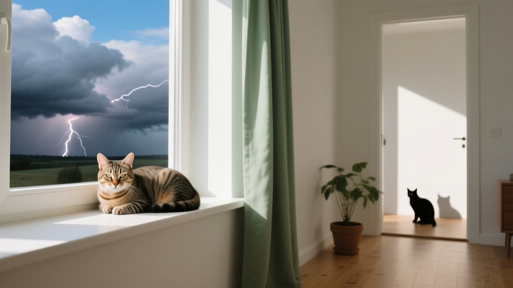 Can weather affect cats behavior veterinarian? Yes