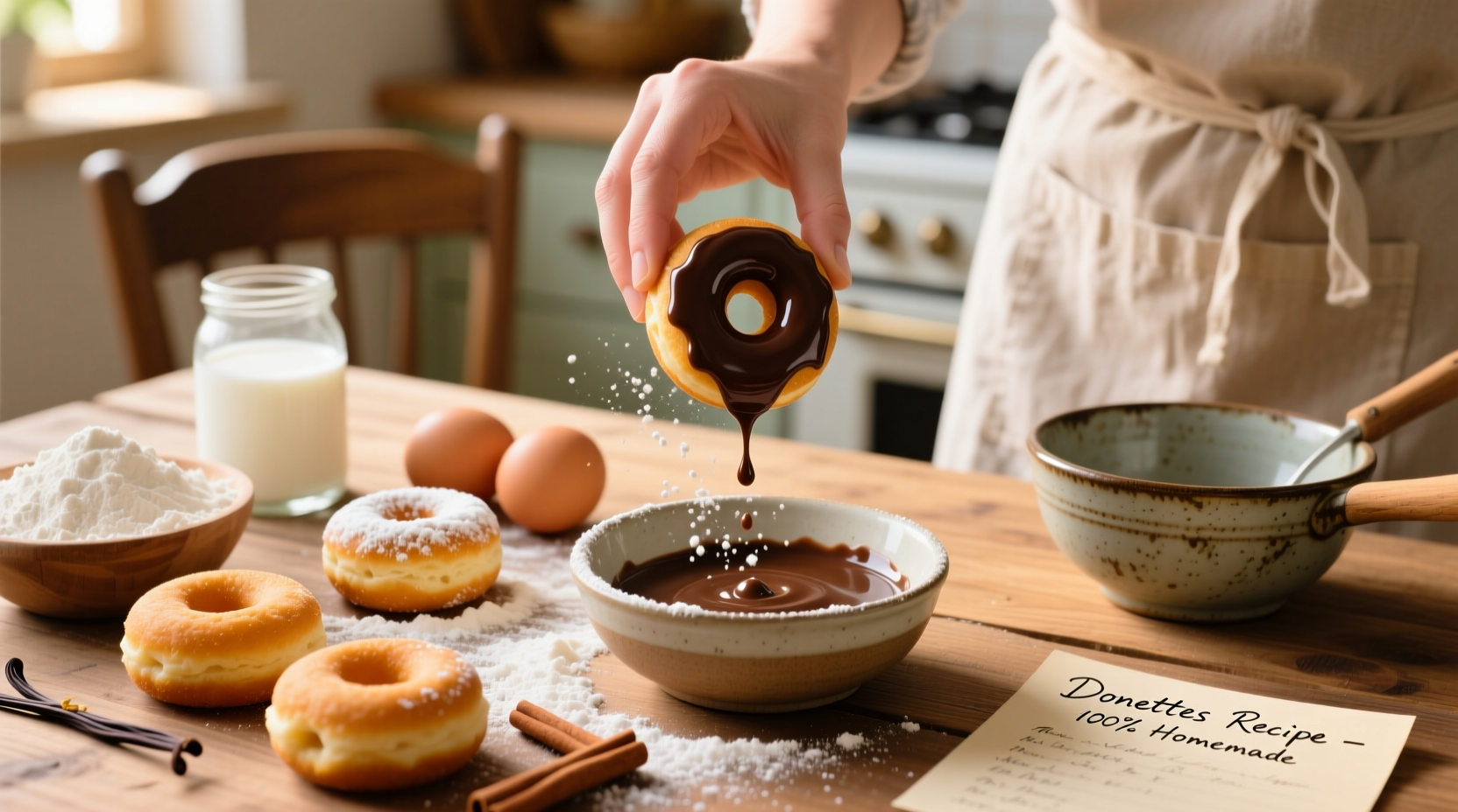 diy donettes doughnut recipe