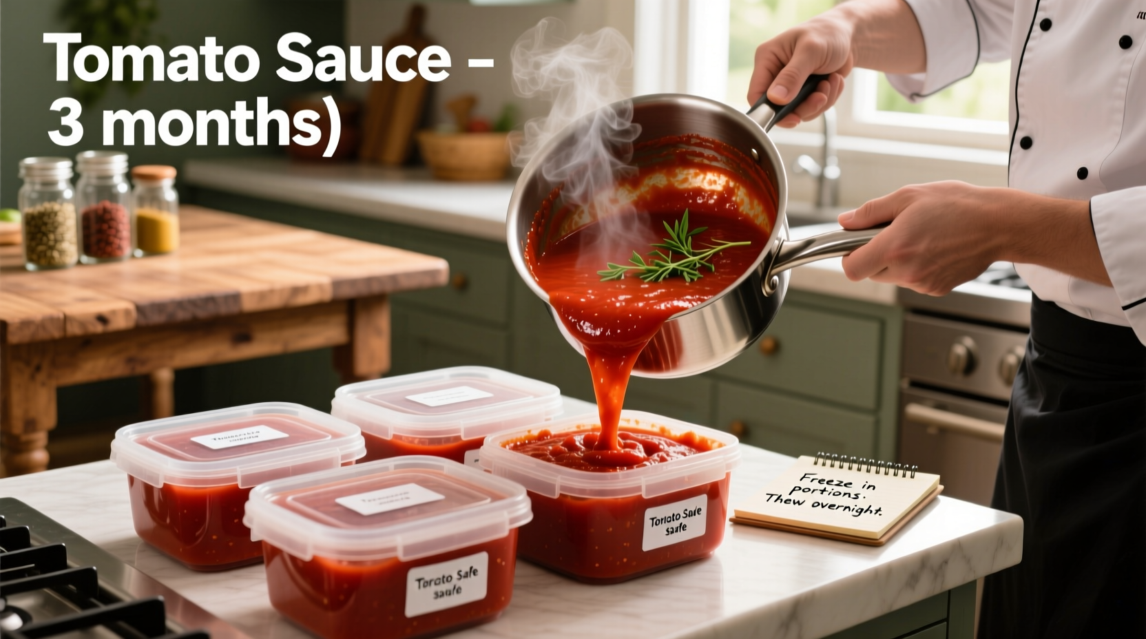 How to Freeze Tomato Sauce Properly: Complete Guide