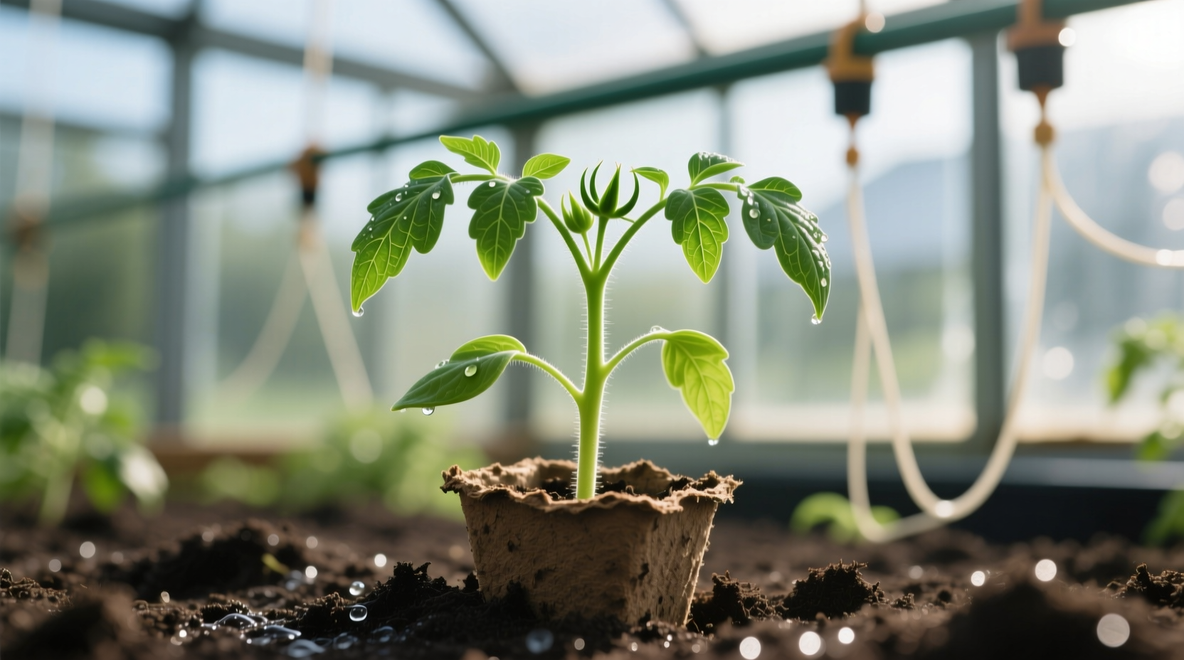 tomato plant seedlings