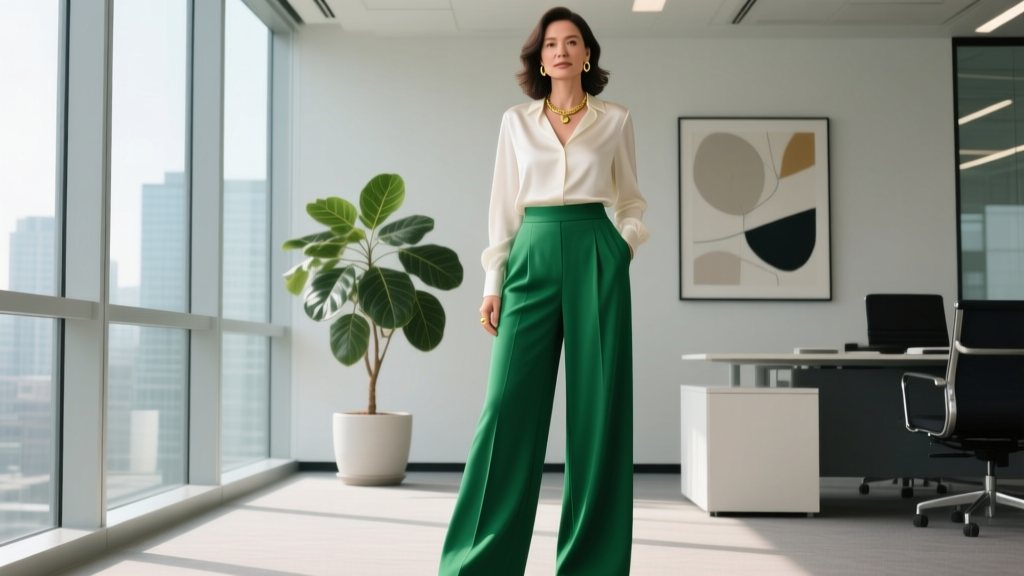 How to Style Wide Leg Pants for Work (2024 Guide)
