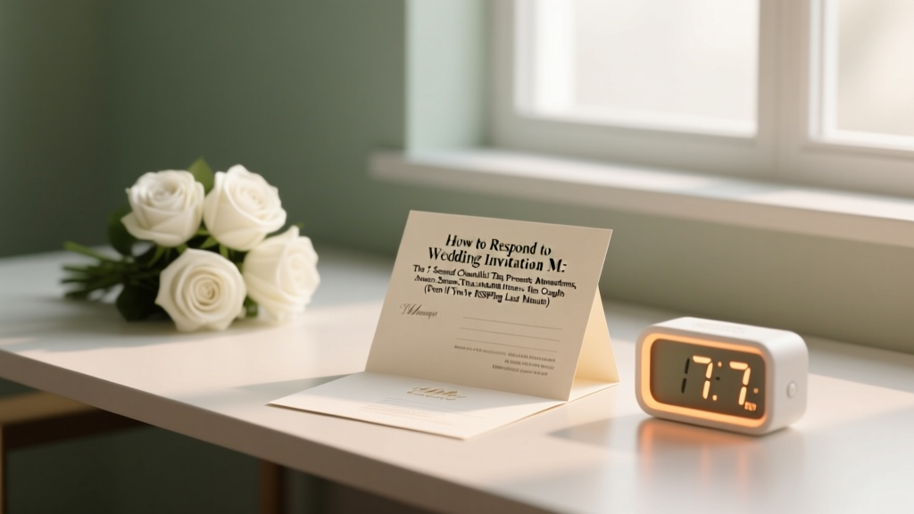 How to Respond to Wedding Invitation M (2026)