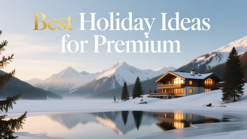 Best Holiday Ideas for Premium Travelers: Luxury, Exclusivity, and Seamless Experiences