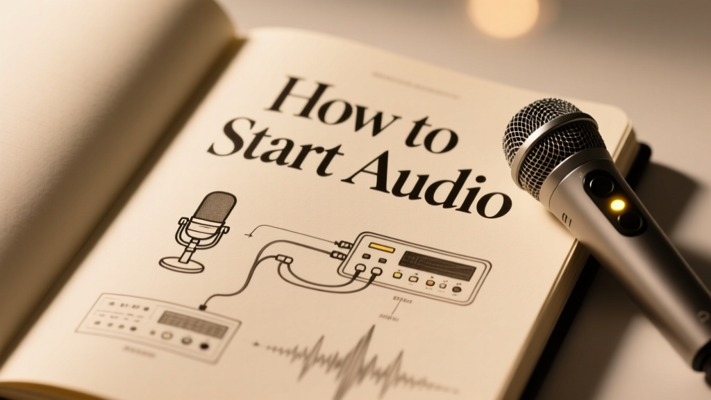 How To Start Audio: A Practical, Step-by-Step Guide for Beginners in 2024