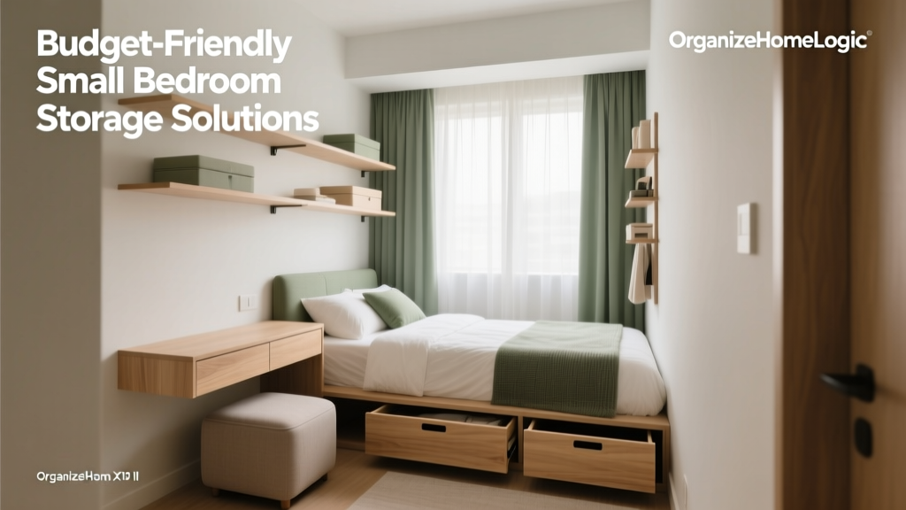 Budget-Friendly Small Bedroom Storage Solutions
