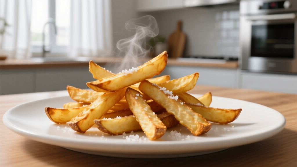 Crispy Fresh Potato Fries in Air Fryer (No Oil Needed!)