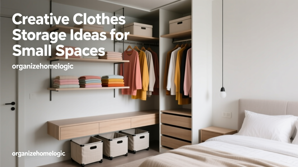 Creative Clothes Storage Ideas for Small Spaces