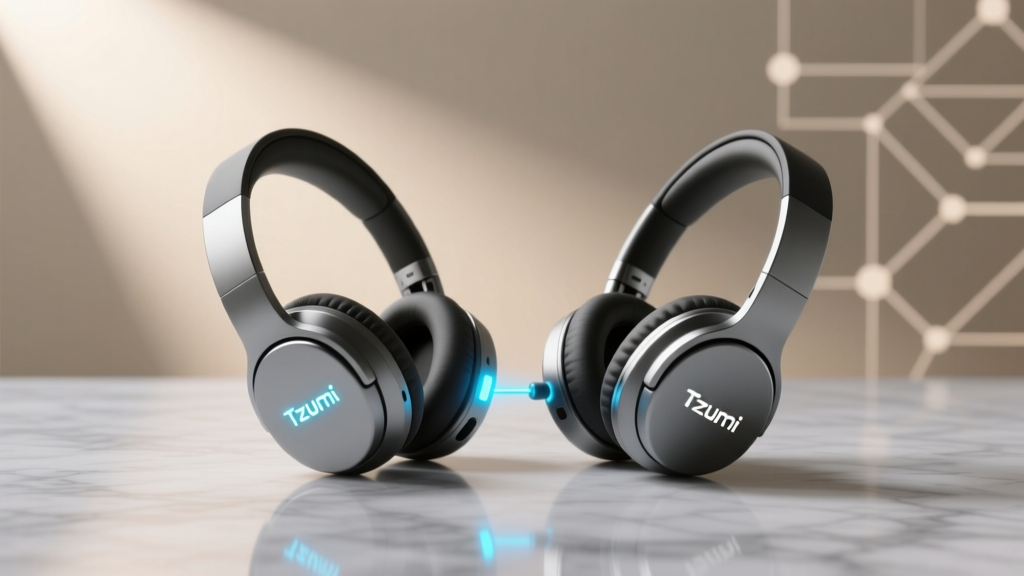 Tzumi Wireless Headphones Dual Connection Guide