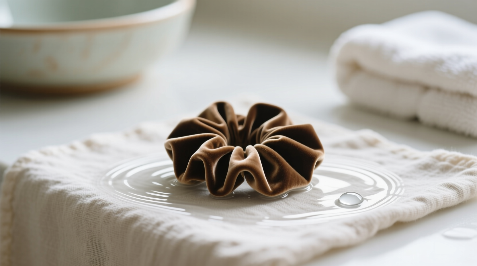 how to wash velvet scrunchies safely