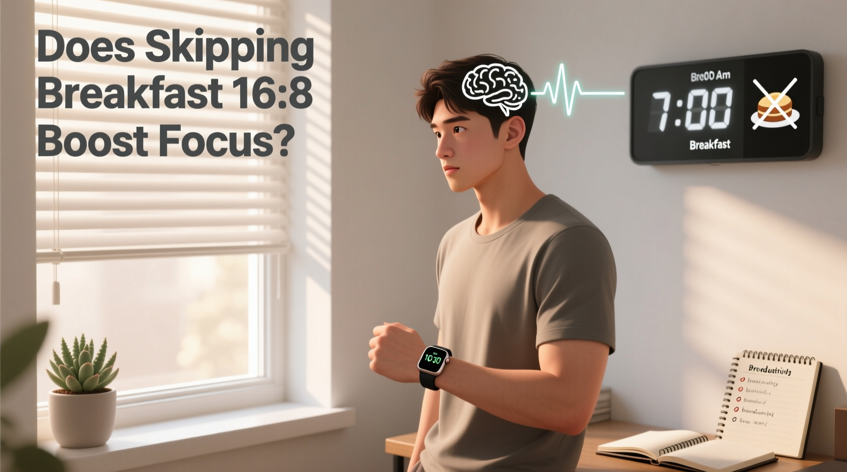 intermittent fasting 16 8 does skipping breakfast actually boost focus
