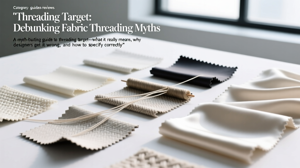 Threading Target: Debunking Fabric Threading Myths