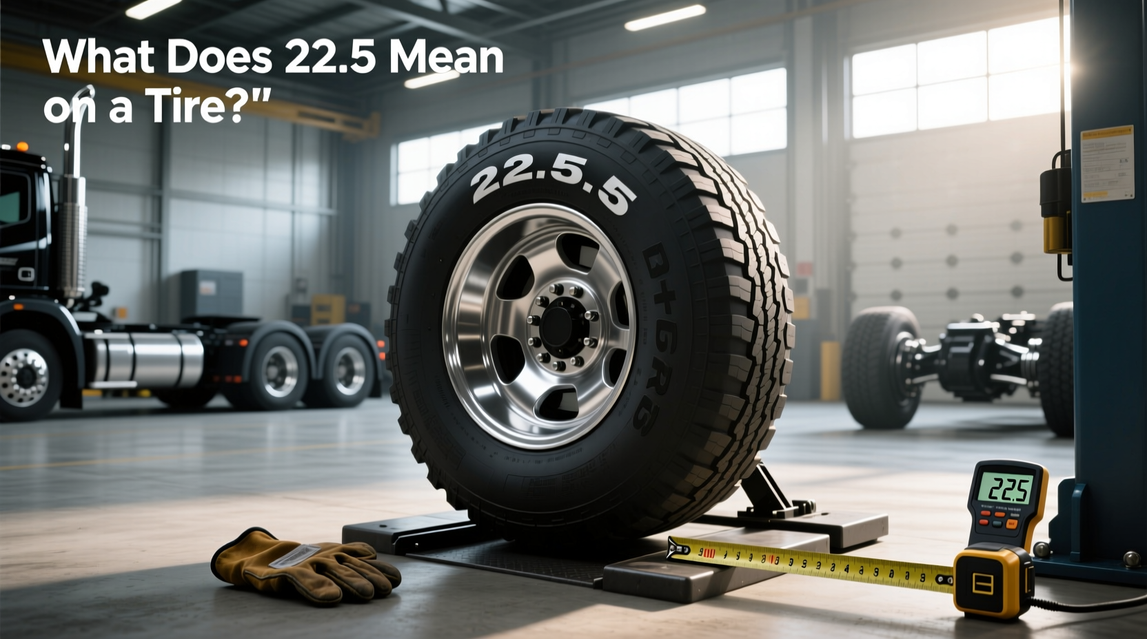 How to Choose Truck Tires 245 65R22.5, What Does 22.5 Mean?