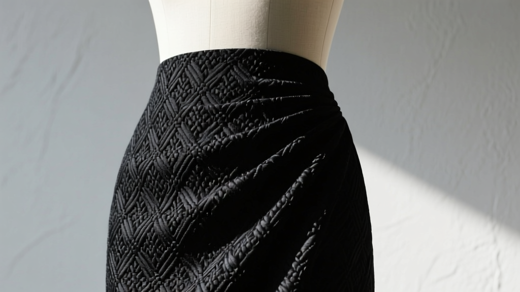 Jacquard Skirt Black: Fabric Guide & Design Essentials