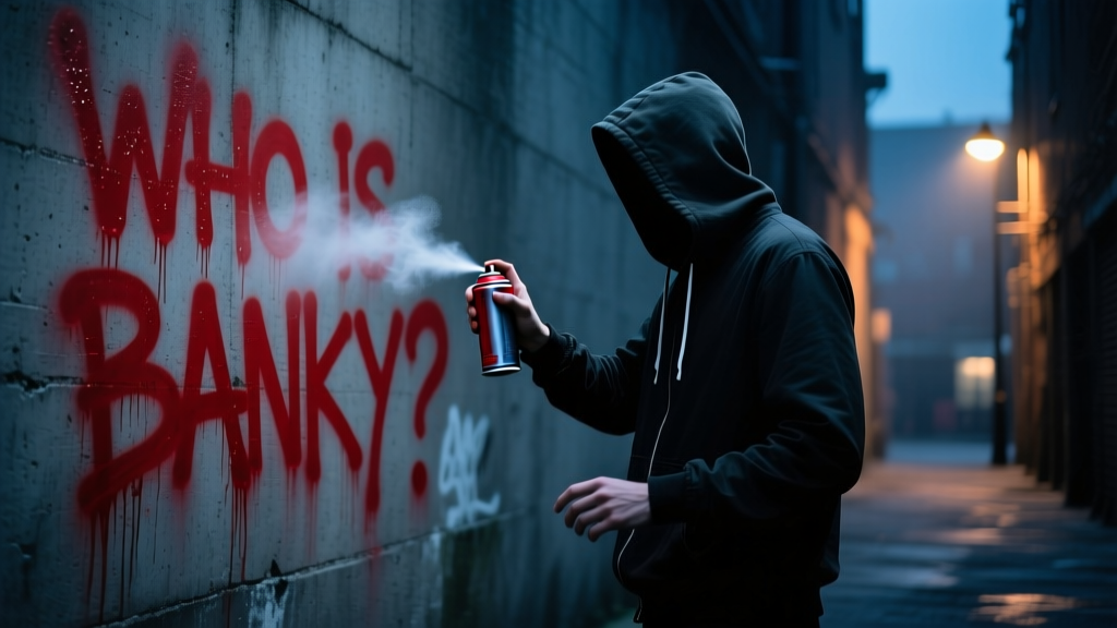 Banksy: Art, Anonymity, and the Parent-Child Conversation About Ethics, Power, and Creative Courage