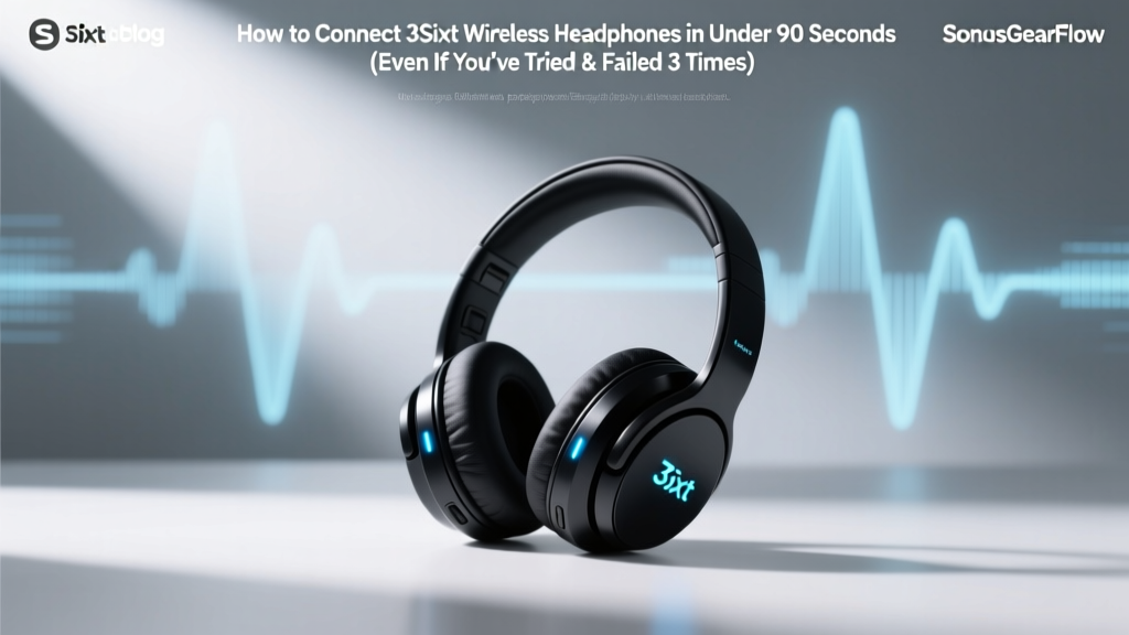 3Sixt Wireless Headphones Pairing Guide (2026)