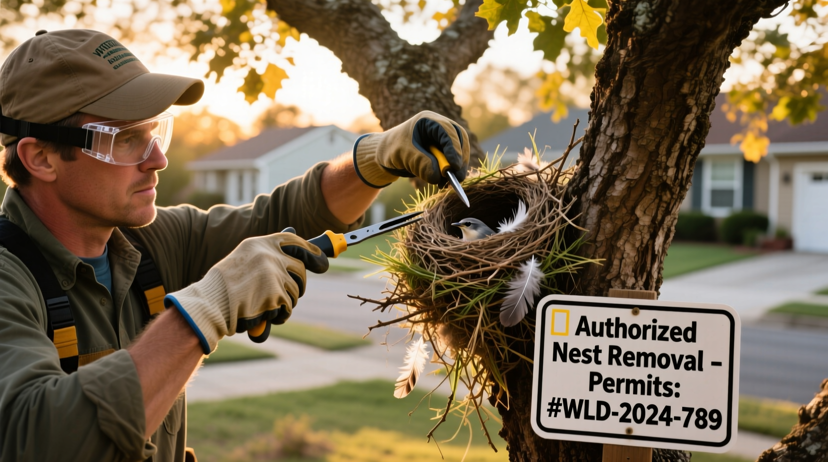 How to Safely and Legally Remove a Bird Nest