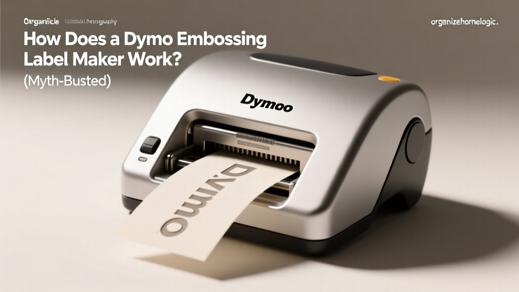 How Does a Dymo Embossing Label Maker Work? (Myth-Busted)