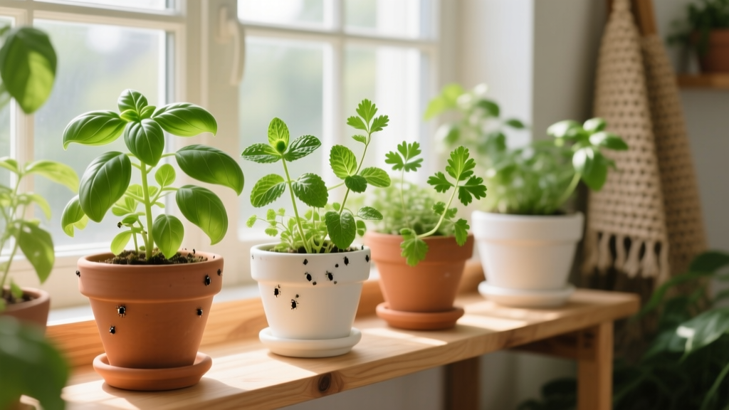 How to Get Rid of Bugs on Indoor Herb Plants