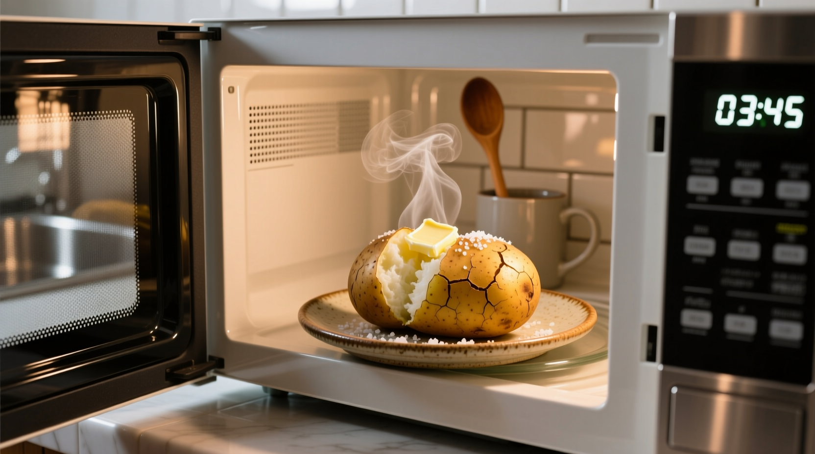 Microwave Baked Potato: 5-Minute Perfect Results