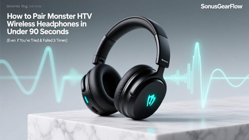 How To Pair Monster Hdtv Wireless Headphones