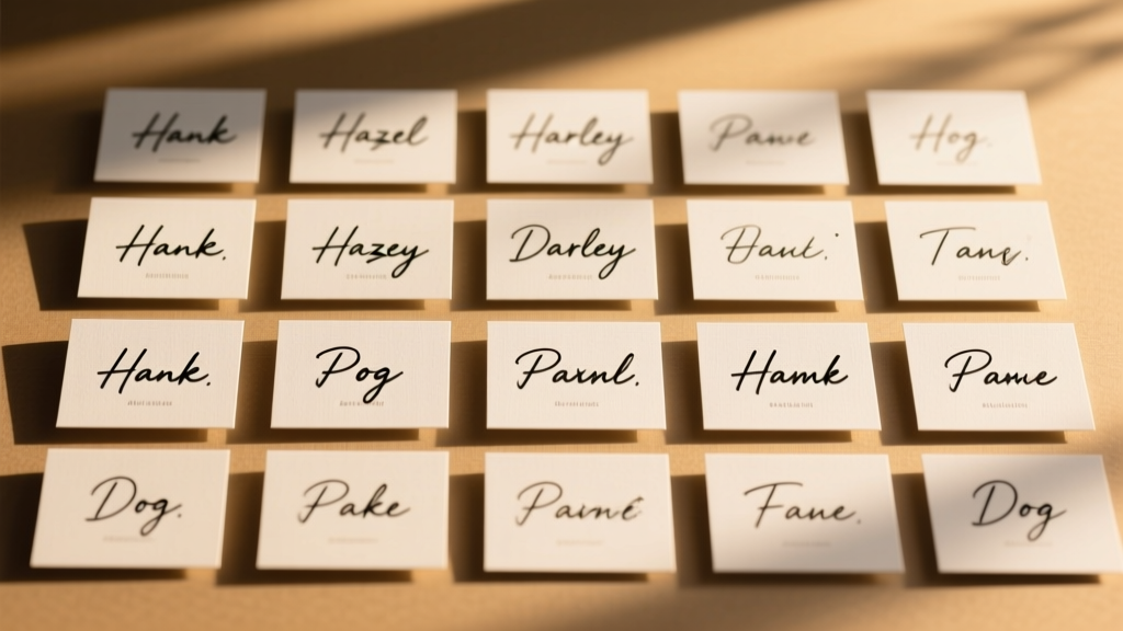 100+ dog names that start with H