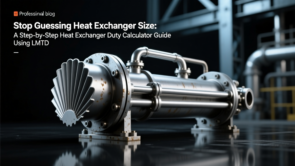 Heat Exchanger Duty Calculator: LMTD & NTU Methods
