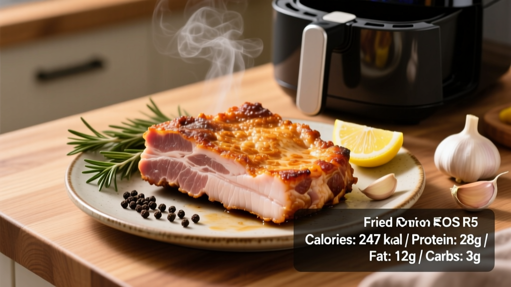 Air Fried Pork Chop Calories: Crispy & Exact Numbers
