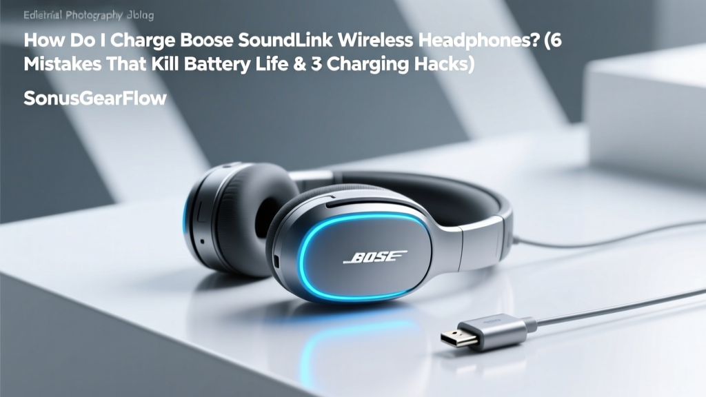 Bose SoundLink Charging Guide: Battery Tips & Methods