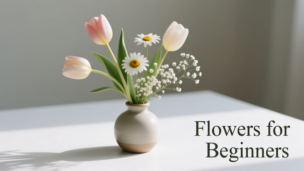 Flowers For Beginners: Simple, Reliable, and Rewarding Plants to Grow Your First Garden