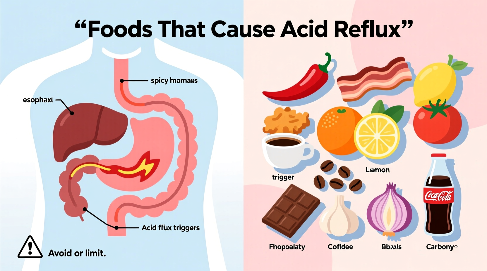 what foods cause acid reflux