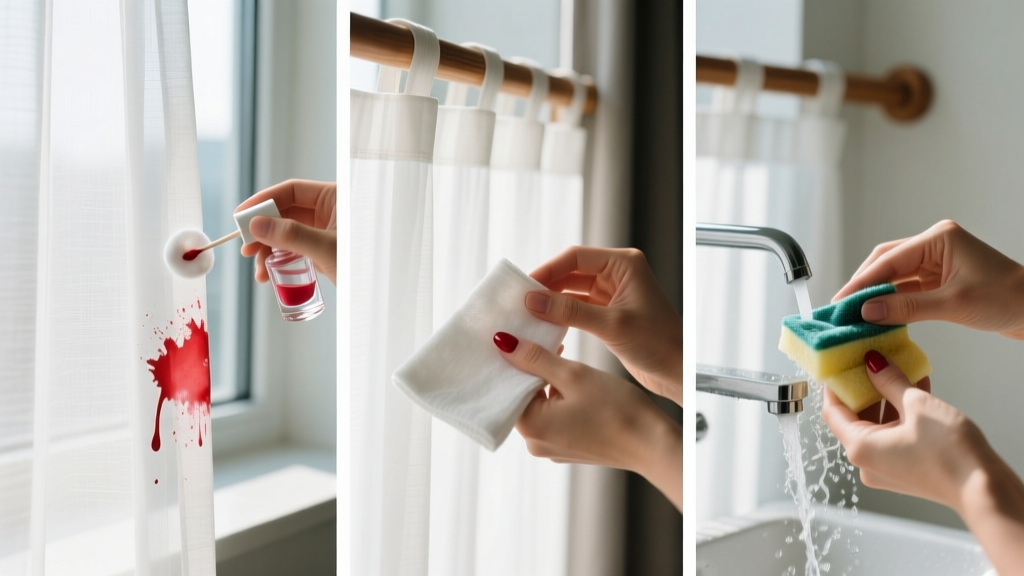 Easy & Tested: How to Get Nail Polish Out of Curtains