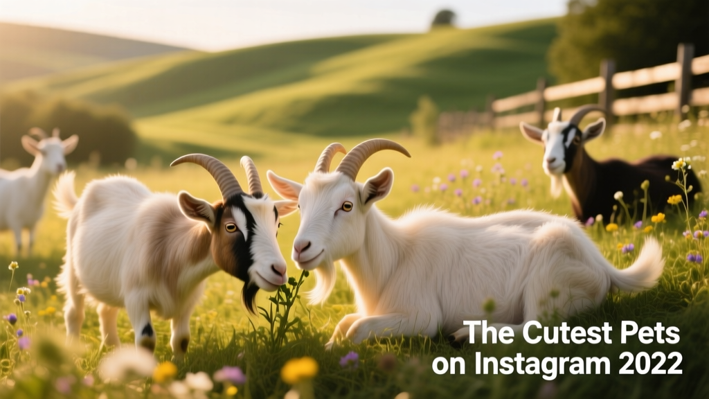 These Are the Cutest Pets on Instagram in 2022—Including Some Goats