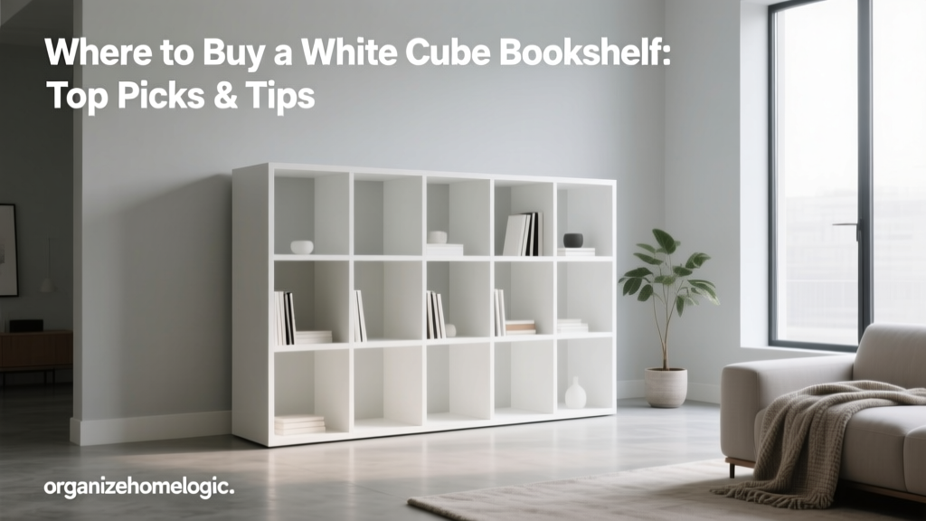 Where to Buy a White Cube Bookshelf: Top Picks & Tips