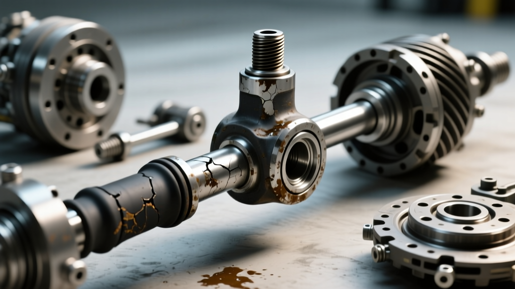 U-Joint Symptoms and Replacement in 4WD Drivetrains