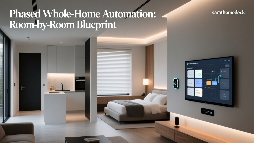 Phased Whole-Home Automation: Room-by-Room Blueprint