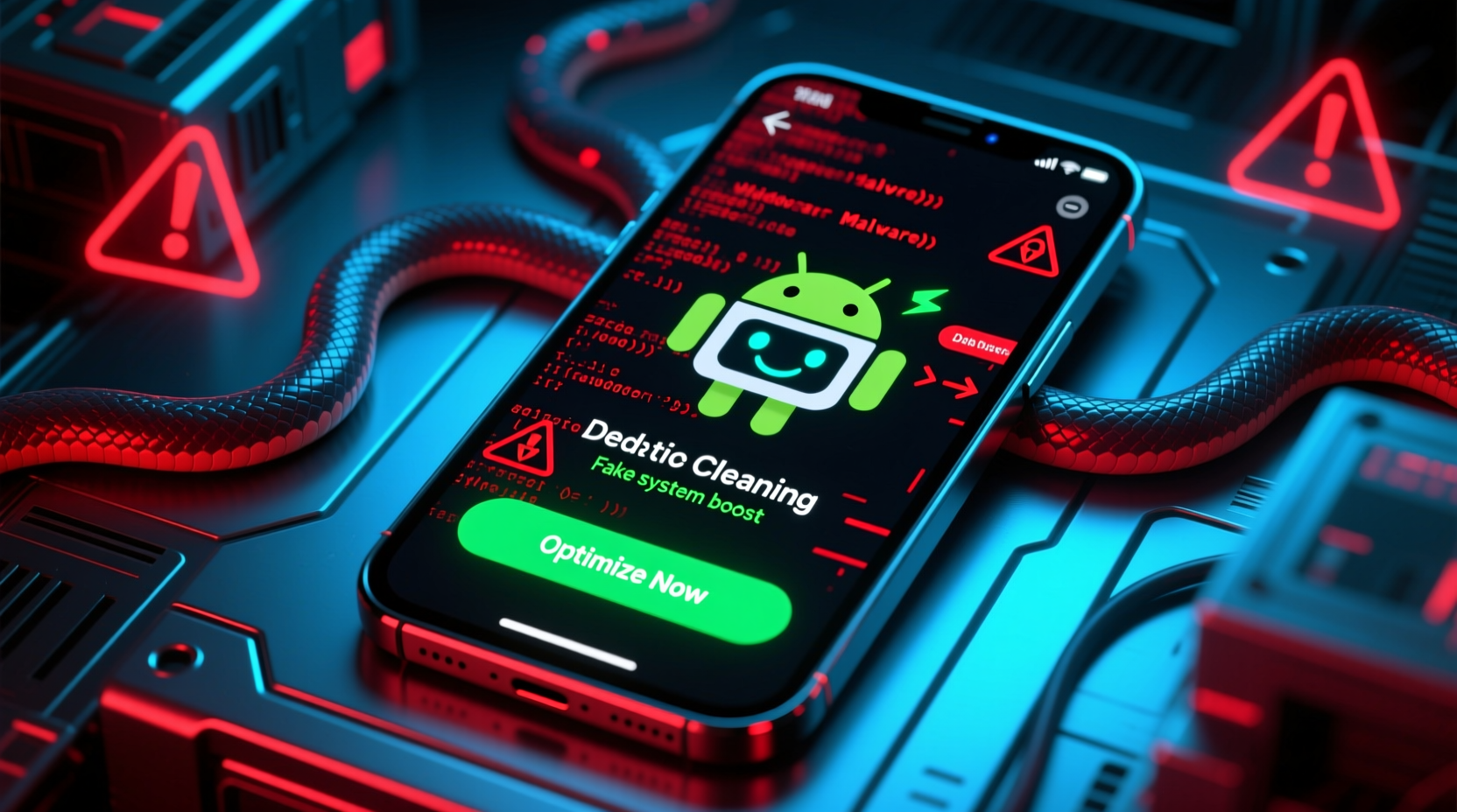 these crappy android cleaner apps are actually malware