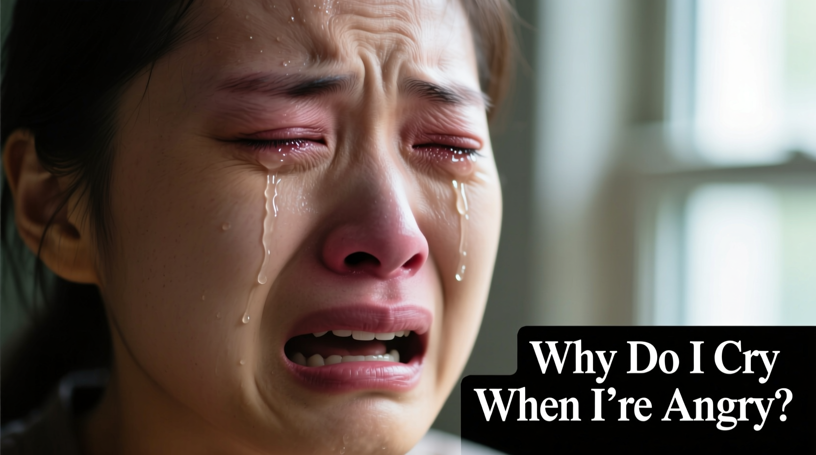 why do i cry when i get angry physiological reasons for emotional tears