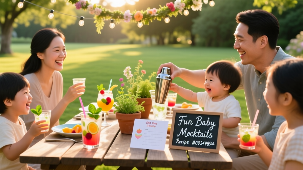 Fun Baby Shower Mocktails: 7 Refreshing, Alcohol-Free Recipes That Delight Every Guest