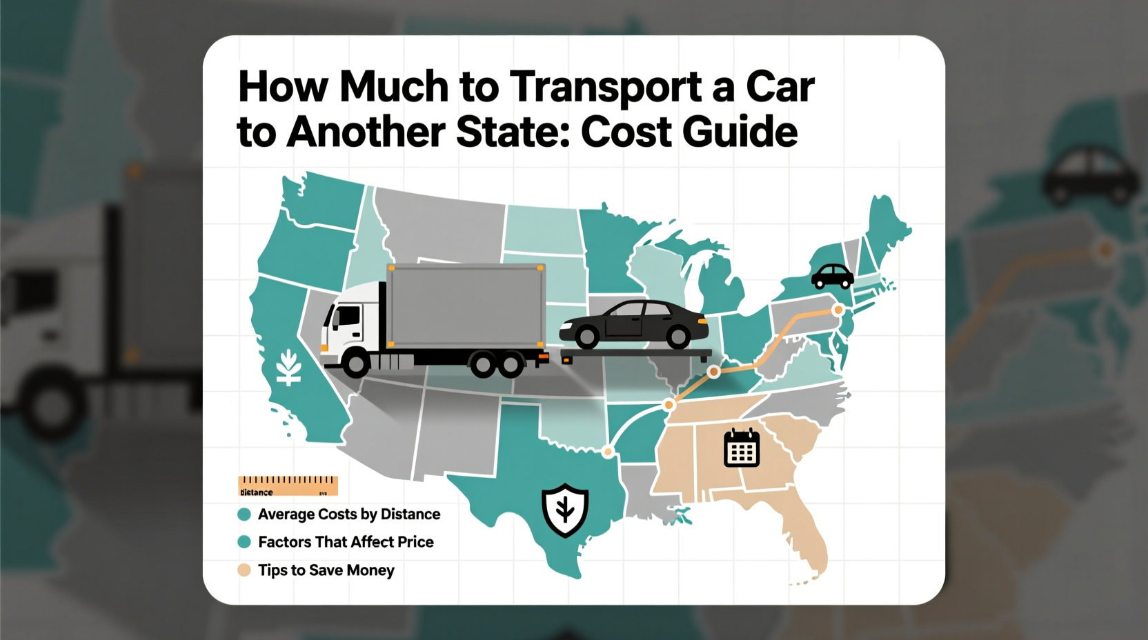 how much to transport a car to another state