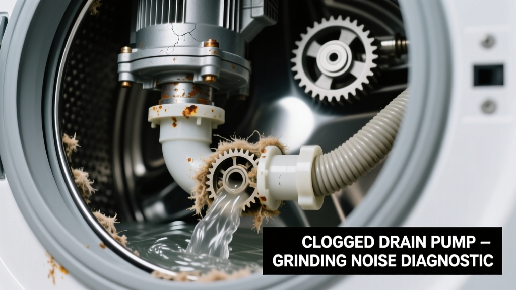 Washing Machine Drain Clogged Making Grinding Noise