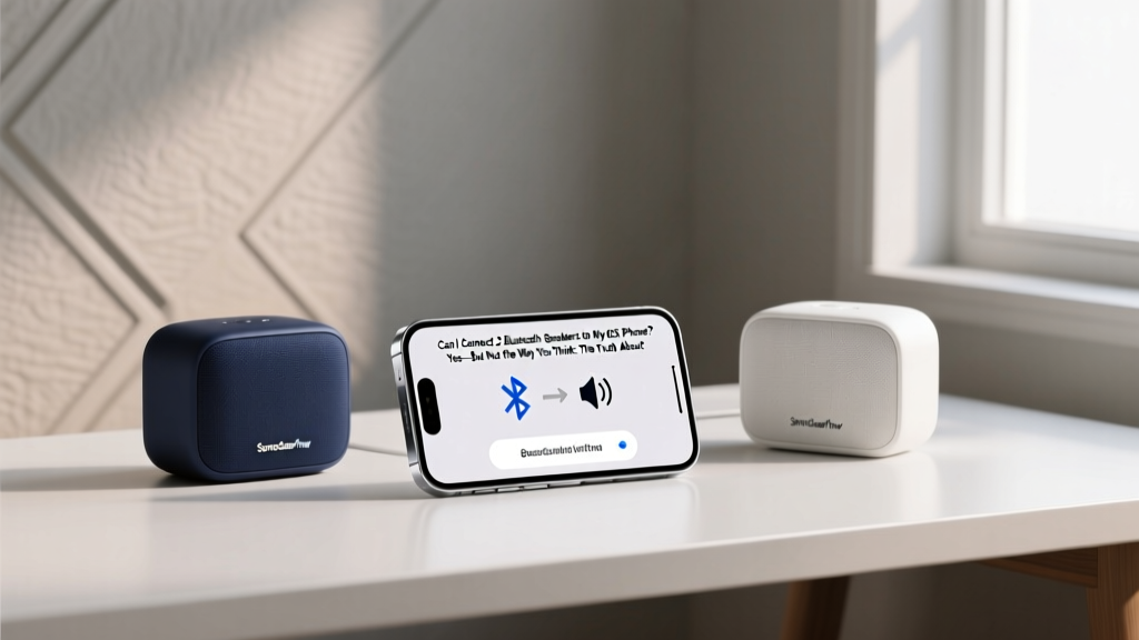 iPhone Bluetooth Speakers: Stereo Pairing & Audio Sharing