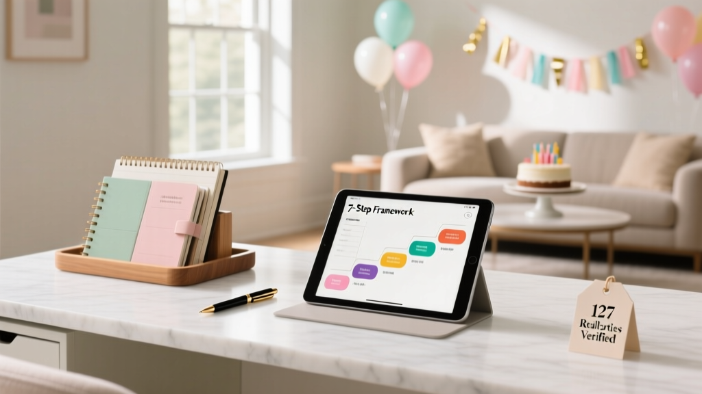 How to Plan a Birthday Party: Stress-Proof Framework (2026)