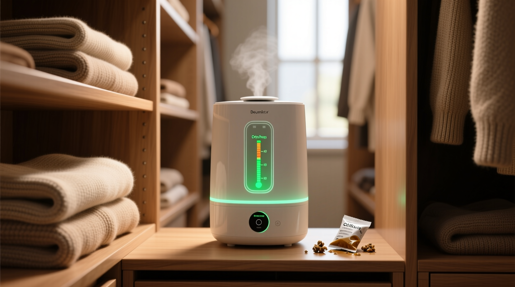 closet dehumidifier vs silica gel for cashmere